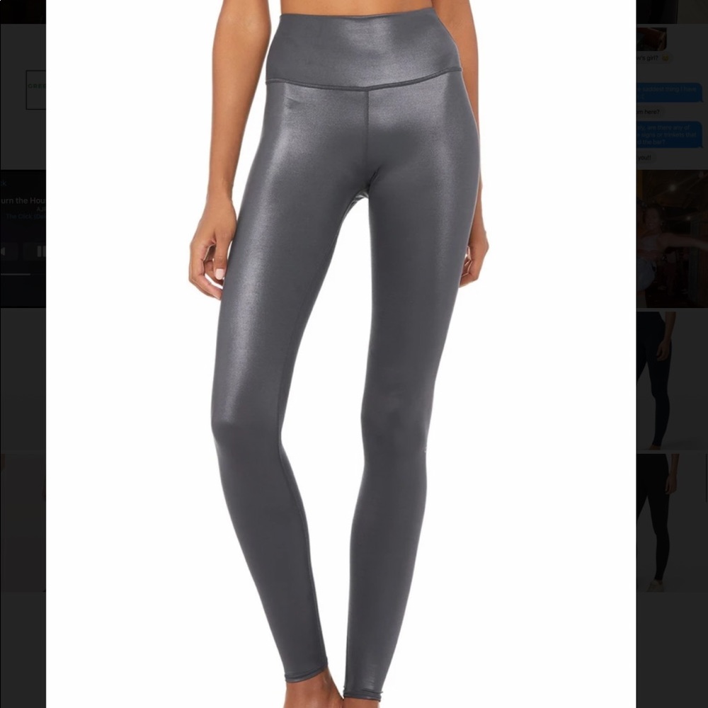 Alo High Waist Shine Airbrush Leggings